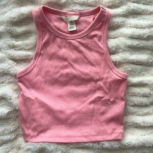 H&M pink tank top, size small.